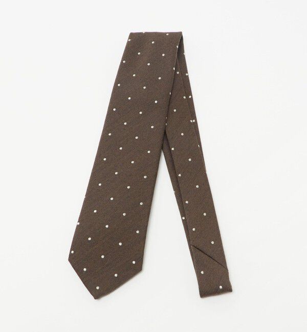 UNITED ARROWS「BIANCHI ドット ネクタイ」|ネクタイ・蝶ネクタイ|DK.BROWN