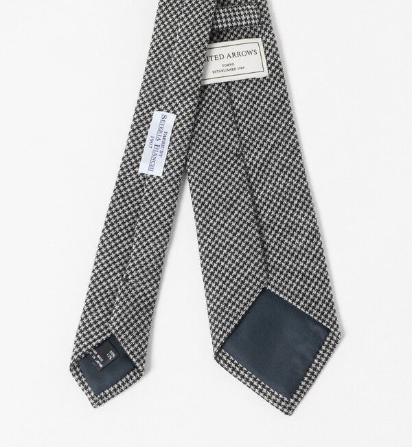 UNITED ARROWS「BIANCHI ハウンドトゥース ネクタイ」|ネクタイ・蝶ネクタイ|