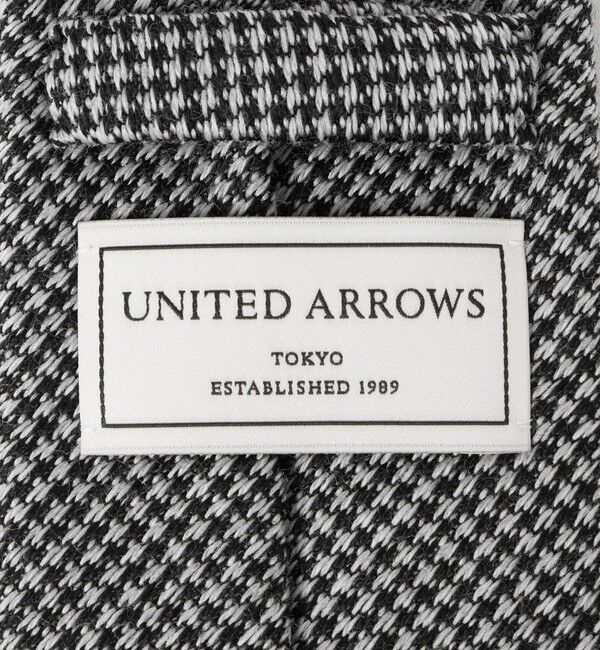 UNITED ARROWS「BIANCHI ハウンドトゥース ネクタイ」|ネクタイ・蝶ネクタイ|
