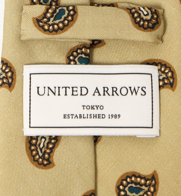 UNITED ARROWS「ペイズリー プリント ネクタイ」|ネクタイ・蝶ネクタイ|