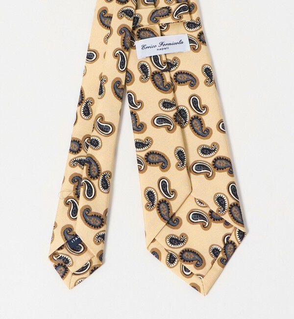 UNITED ARROWS「＜ERRICO FORMICOLA＞ペイズリー プリント ネクタイ」|ネクタイ・蝶ネクタイ|