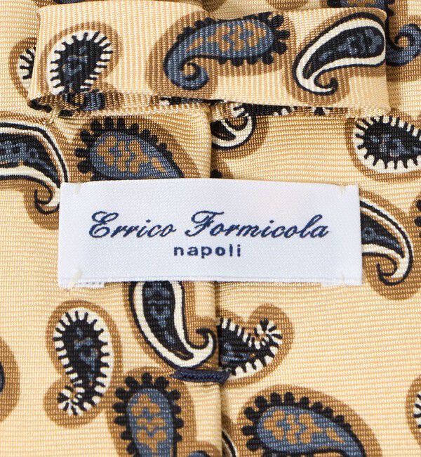 UNITED ARROWS「＜ERRICO FORMICOLA＞ペイズリー プリント ネクタイ」|ネクタイ・蝶ネクタイ|