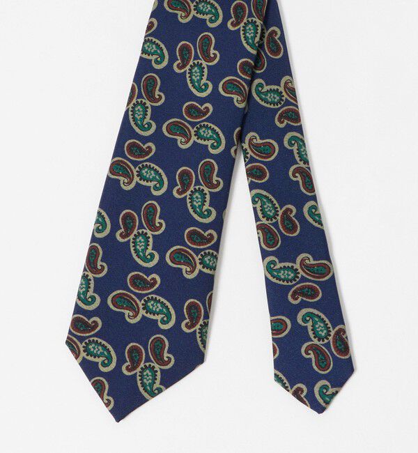 UNITED ARROWS「＜ERRICO FORMICOLA＞ペイズリー プリント ネクタイ」|ネクタイ・蝶ネクタイ|