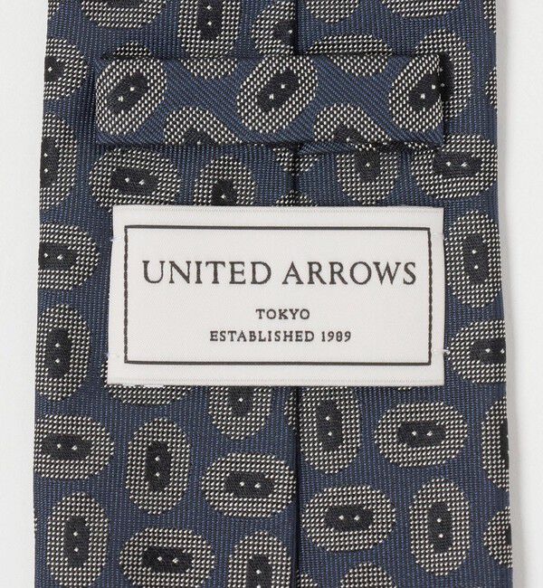 UNITED ARROWS「オーバル ジャガード ネクタイ」|ネクタイ・蝶ネクタイ|