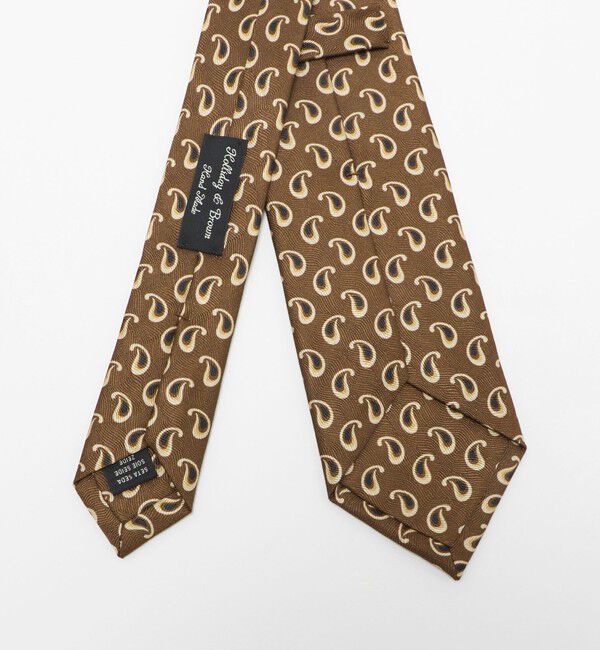UNITED ARROWS「＜Holliday＆Brown＞スモール ペイズリー ネクタイ」|ネクタイ・蝶ネクタイ|