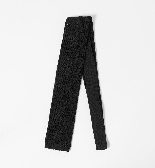 UNITED ARROWS「 ＜SOVEREIGN＞BIANCHI ニットタイ」|ネクタイ・蝶ネクタイ|BLACK