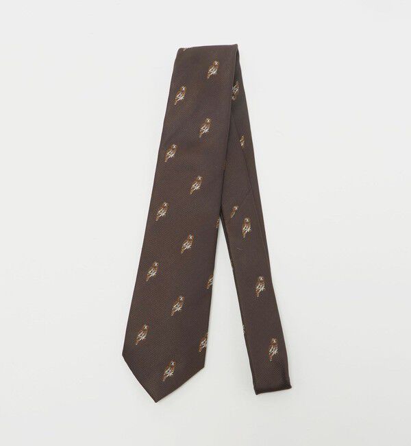 UNITED ARROWS green label relaxing「GLR JAPAN TANGO 8.0cm モチーフ2 ネクタイ」|ネクタイ・蝶ネクタイ|DK.BROWN
