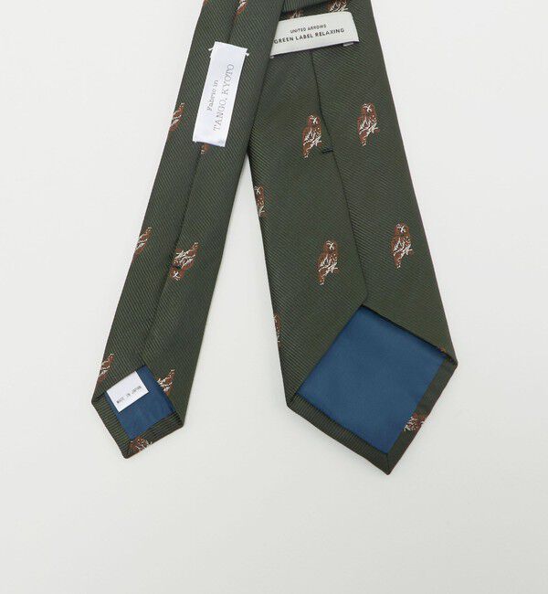 UNITED ARROWS green label relaxing「GLR JAPAN TANGO 8.0cm モチーフ2 ネクタイ」|ネクタイ・蝶ネクタイ|