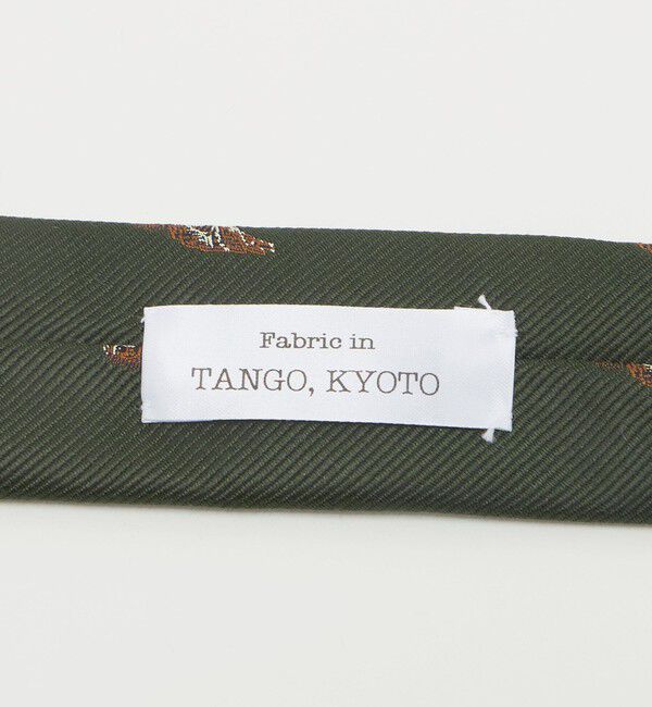 UNITED ARROWS green label relaxing「GLR JAPAN TANGO 8.0cm モチーフ2 ネクタイ」|ネクタイ・蝶ネクタイ|