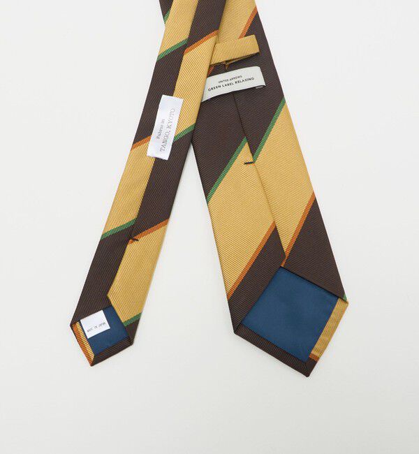 UNITED ARROWS green label relaxing「GLR JAPAN TANGO 8.0cm ストライプ3 ネクタイ」|ネクタイ・蝶ネクタイ|