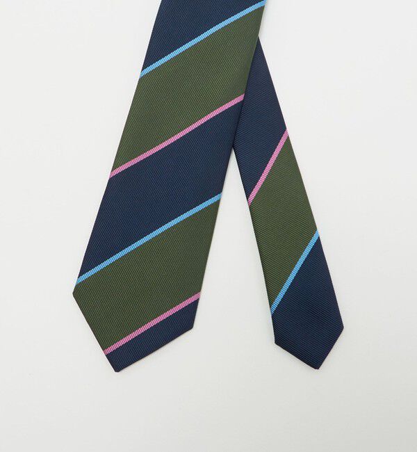 UNITED ARROWS green label relaxing「GLR JAPAN TANGO 8.0cm ストライプ3 ネクタイ」|ネクタイ・蝶ネクタイ|