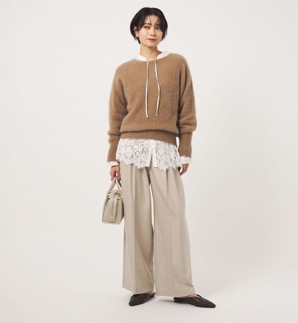 UNITED ARROWS green label relaxing「［size SHORT/TALLあり］キモウ ニーハイワイドパンツ」|その他|