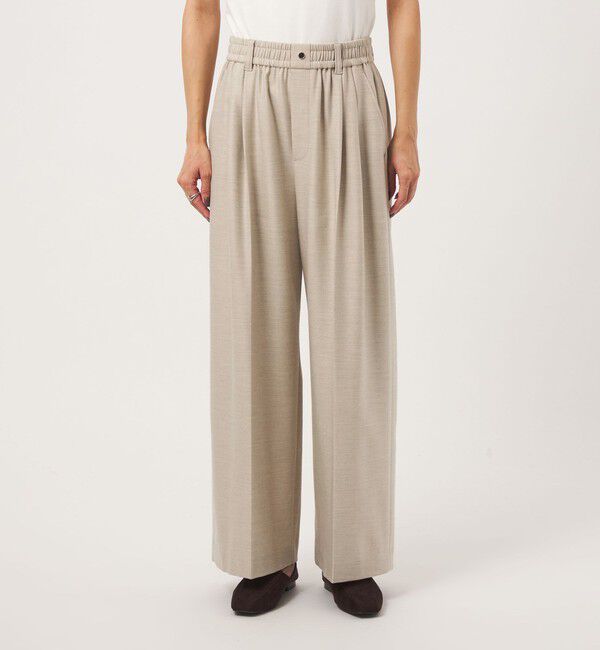 UNITED ARROWS green label relaxing「［size SHORT/TALLあり］キモウ ニーハイワイドパンツ」|その他|