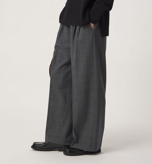 UNITED ARROWS green label relaxing「［size SHORT/TALLあり］キモウ ニーハイワイドパンツ」|その他|