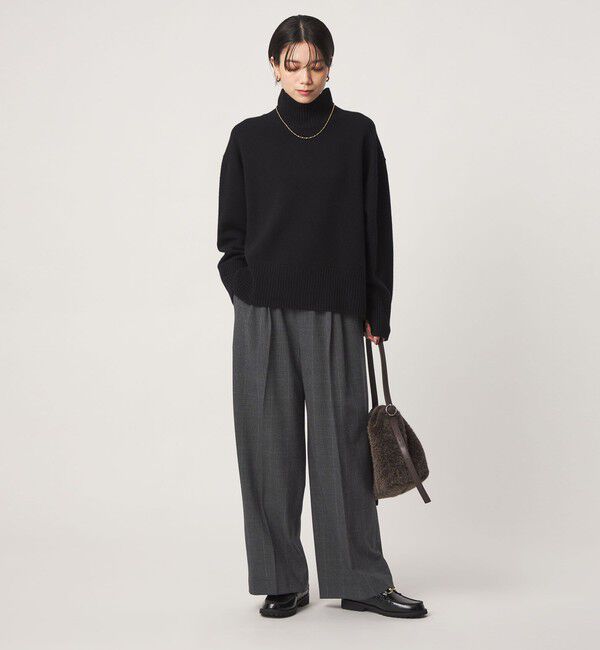 UNITED ARROWS green label relaxing「［size SHORT/TALLあり］キモウ ニーハイワイドパンツ」|その他|