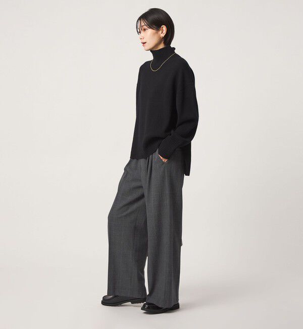 UNITED ARROWS green label relaxing「［size SHORT/TALLあり］キモウ ニーハイワイドパンツ」|その他|