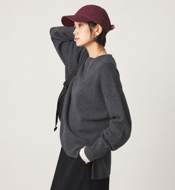 UNITED ARROWS green label relaxing「［size SHORTあり］SERENITY クルーネック プルオーバー ニット」|ニット・セーター|