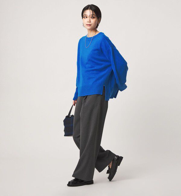 UNITED ARROWS green label relaxing「［size SHORTあり］SERENITY クルーネック プルオーバー ニット」|ニット・セーター|