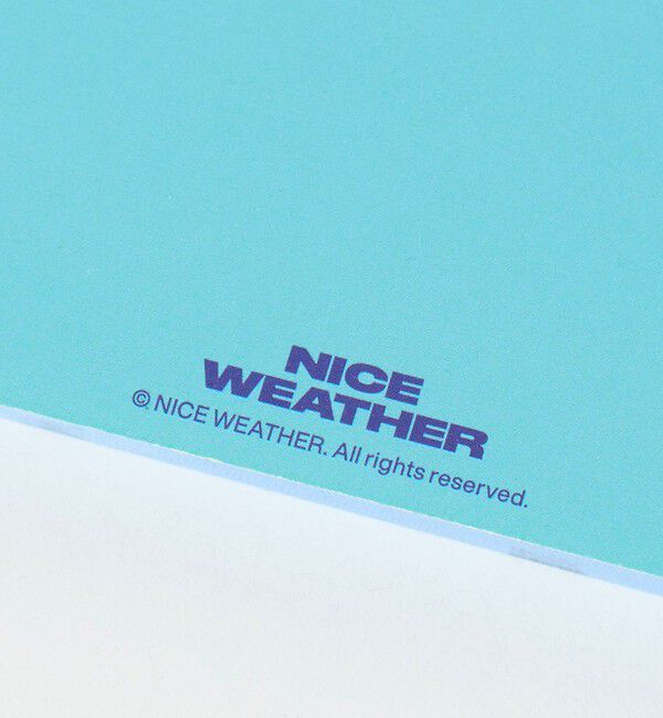 NICE WEATHER「＜NICE WEATHER＞スティッキー ノートパッド」|ステーショナリー|
