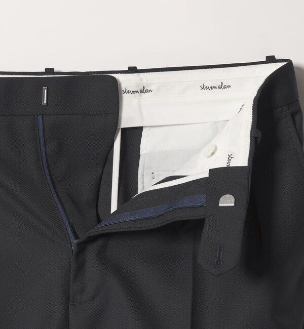 STEVEN ALAN「＜Steven Alan＞ マットピケ イン ツープリーツ ドレス トラウザーズ II」|スラックス|