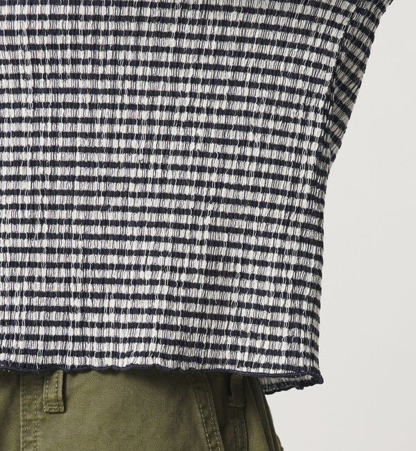 BEAUTY&YOUTH UNITED ARROWS「ソリッド＆チェック Vネック カーディガン」|カーディガン|