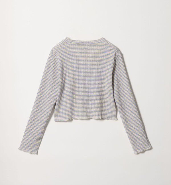 BEAUTY&YOUTH UNITED ARROWS「ソリッド＆チェック Vネック カーディガン」|カーディガン|