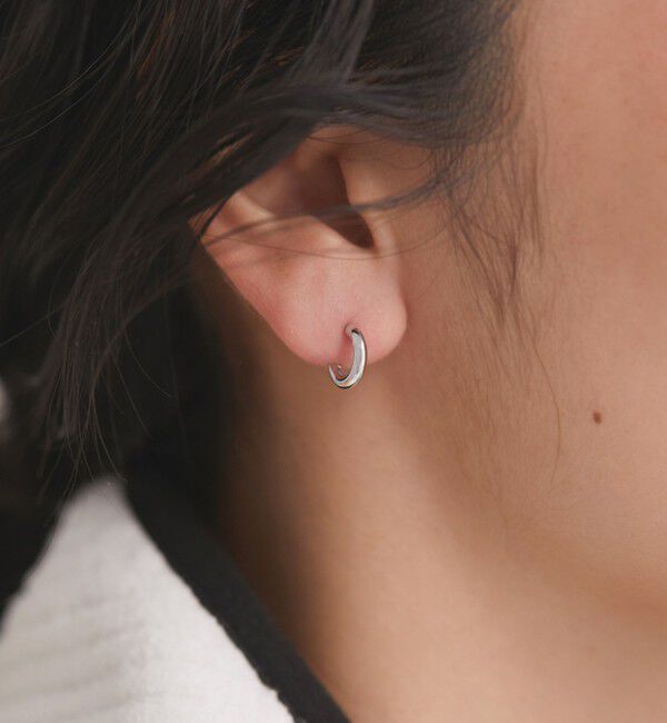 BEAUTY&YOUTH UNITED ARROWS「＜BAQLESS＞Embrace Micro ピアス」|ピアス|SILVER