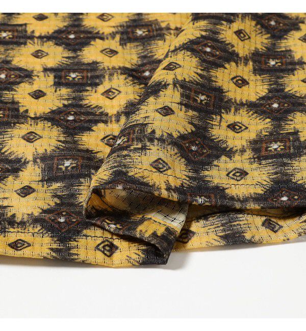 BEAMS PLUS「Italian Collar Mesh Print」|シャツ・ブラウス|