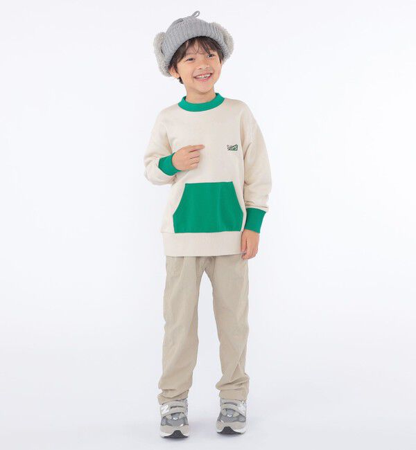 SHIPS KIDS「SHIPS KIDS:フェイクファー フラップ ワッチ」|ニット帽|