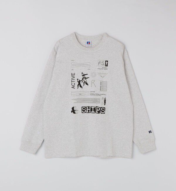 SHIPS「【WEB限定/SHIPS/RUSSELL ATHLETIC別注】CONVENIENCEYOUNG: LS TEE」|Tシャツ・カットソー|