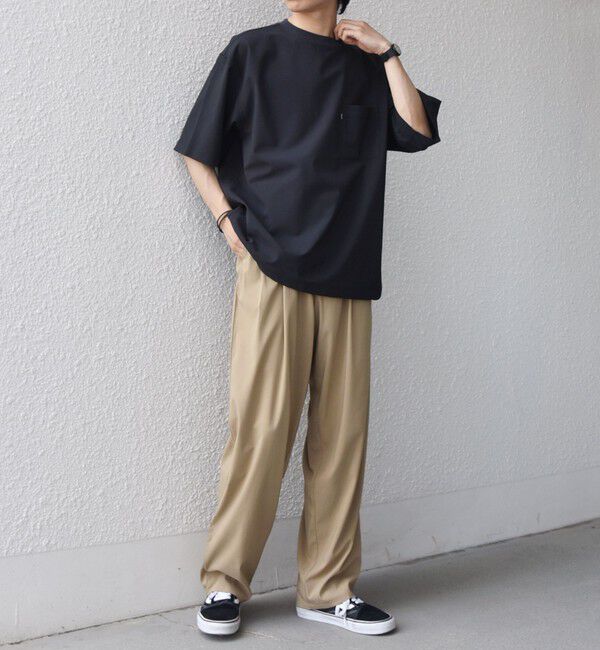 SHIPS any「SHIPS any:〈吸水速乾〉Rapidry クルーネック スピンドル ポケット Tシャツ◇」|Tシャツ・カットソー|