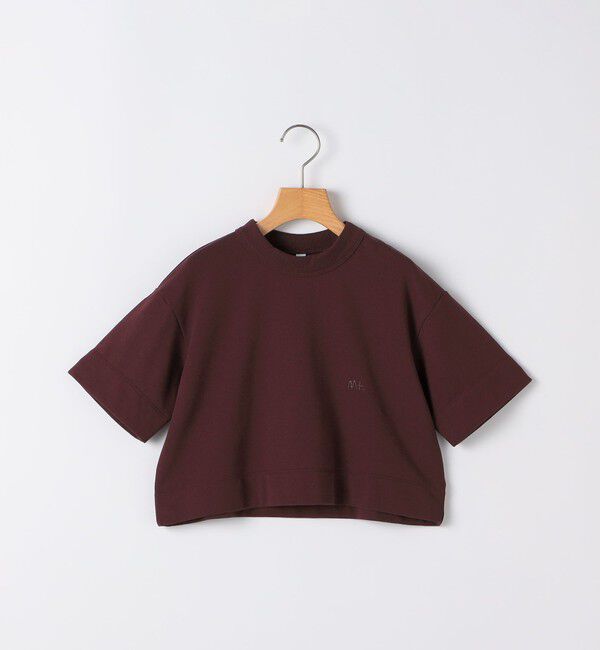 SHIPS KIDS「MOUN TEN.:110～125cm / ワイド ショート Tシャツ」|Tシャツ・カットソー|エンジ