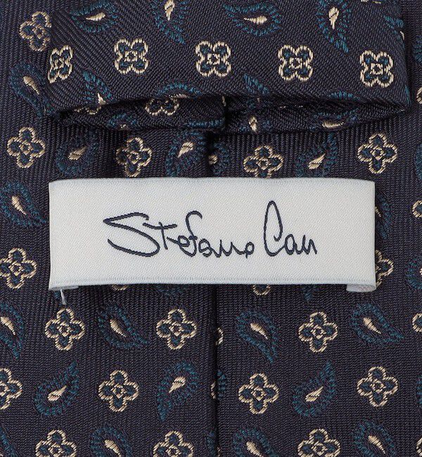 SHIPS「Stefano Cau: シルク ジャカード スモール ペイズリー ネクタイ」|ネクタイ・蝶ネクタイ|