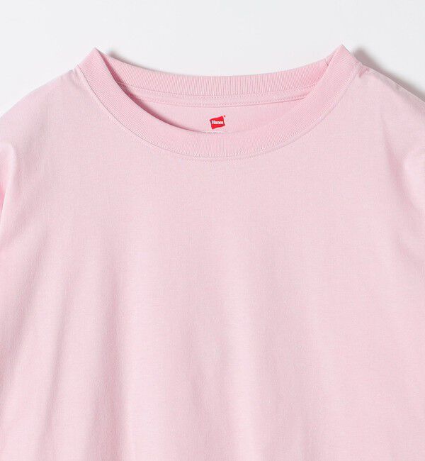 SHIPS any「Hanes:〈洗濯機可能〉BEEFY-T クルーネック ロングスリーブ TEE」|Tシャツ・カットソー|