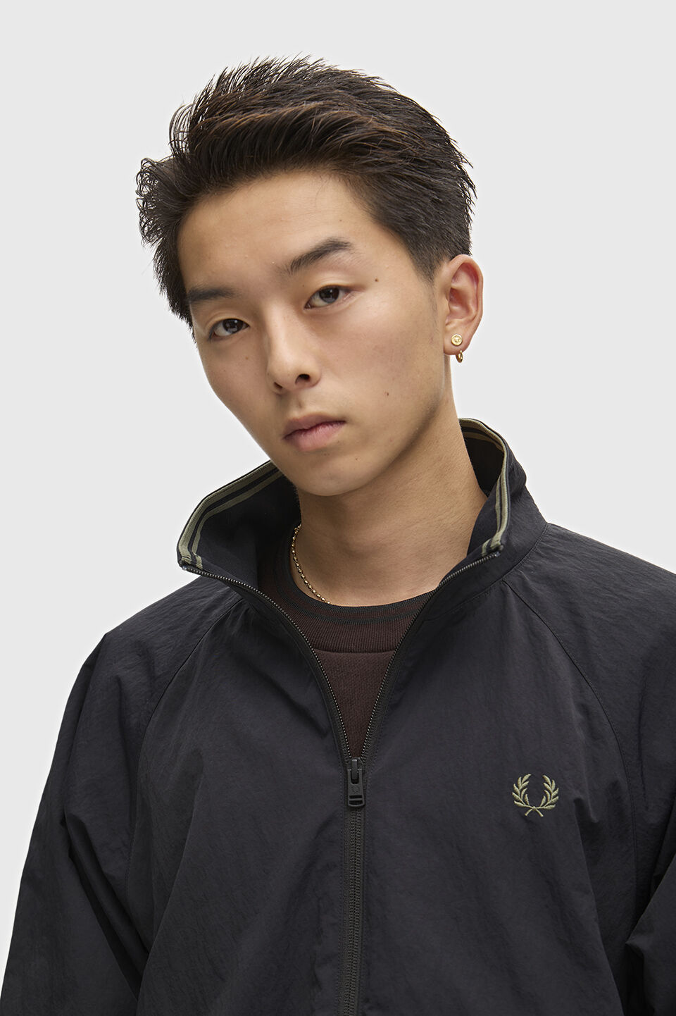 FRED PERRY 「FRED PERRY／OVERSIZED SHELL JACKET／オーバーサイズドシェルジャケット」|ブルゾン・スタジャン|