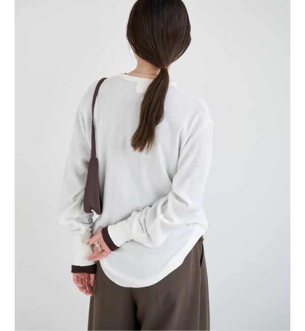 OUTDOOR PRODUCTS Usual Things「シアーワッフルロンTEE」|Tシャツ・カットソー|