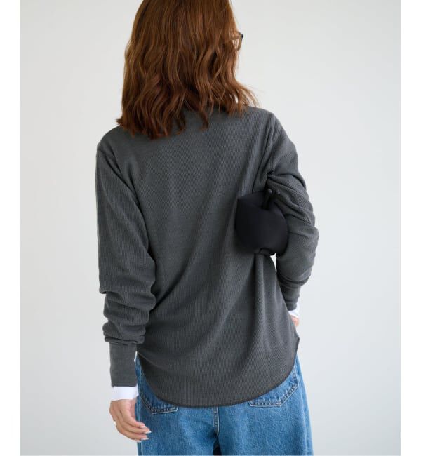 OUTDOOR PRODUCTS Usual Things「シアーワッフルロンTEE」|Tシャツ・カットソー|