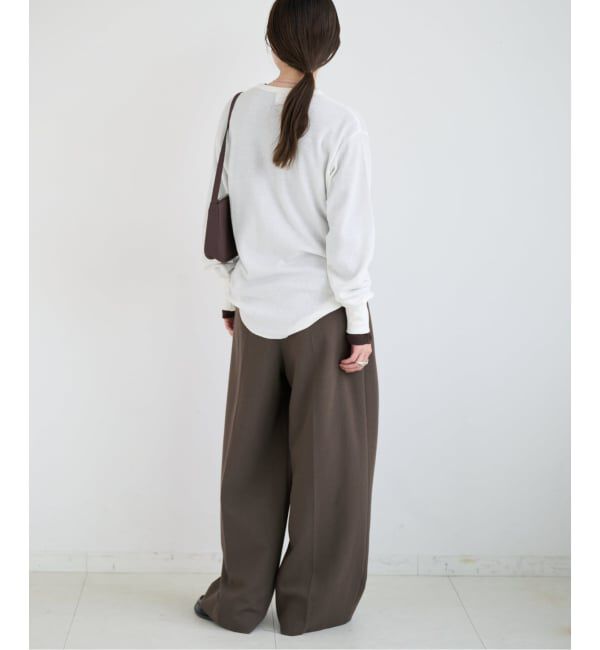 OUTDOOR PRODUCTS Usual Things「シアーワッフルロンTEE」|Tシャツ・カットソー|