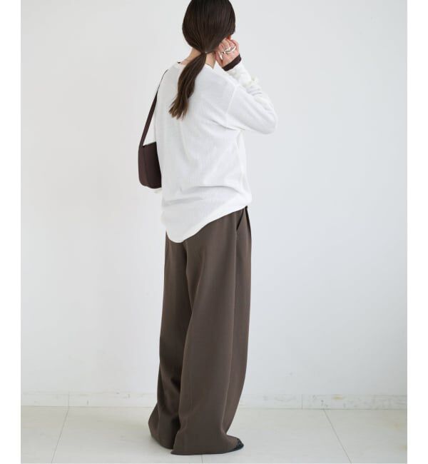 OUTDOOR PRODUCTS Usual Things「シアーワッフルロンTEE」|Tシャツ・カットソー|