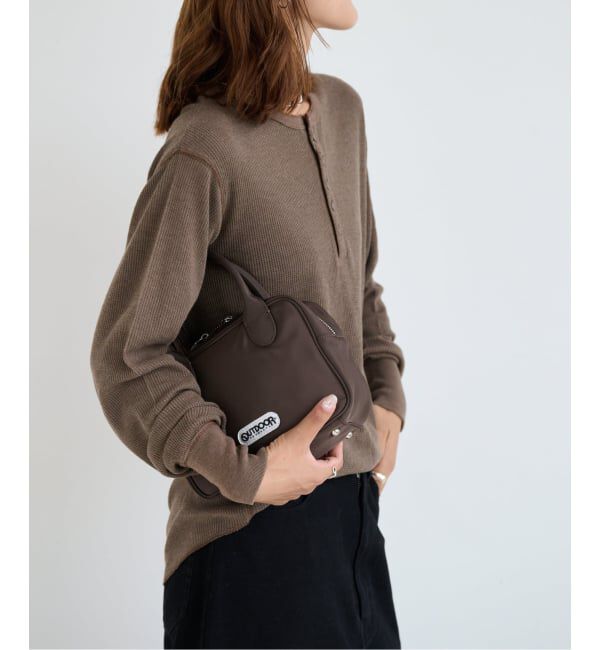 OUTDOOR PRODUCTS Usual Things「シアーワッフルロンTEE」|Tシャツ・カットソー|