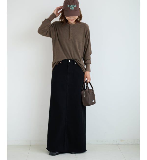 OUTDOOR PRODUCTS Usual Things「シアーワッフルロンTEE」|Tシャツ・カットソー|
