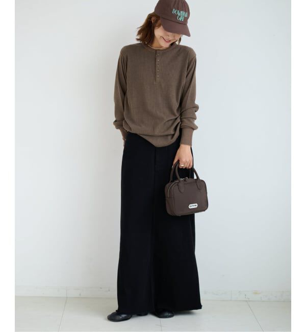 OUTDOOR PRODUCTS Usual Things「シアーワッフルロンTEE」|Tシャツ・カットソー|