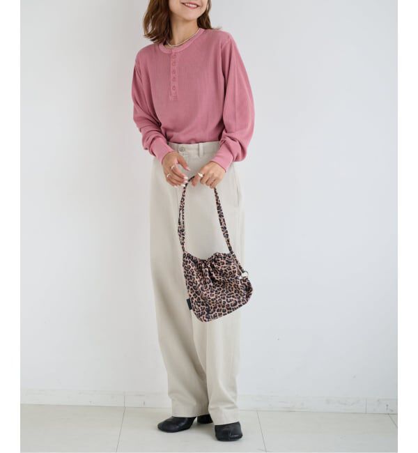 OUTDOOR PRODUCTS Usual Things「シアーワッフルロンTEE」|Tシャツ・カットソー|