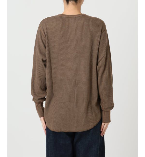 OUTDOOR PRODUCTS Usual Things「シアーワッフルロンTEE」|Tシャツ・カットソー|