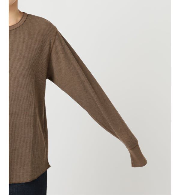 OUTDOOR PRODUCTS Usual Things「シアーワッフルロンTEE」|Tシャツ・カットソー|