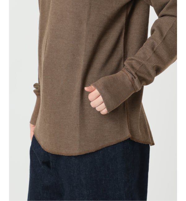 OUTDOOR PRODUCTS Usual Things「シアーワッフルロンTEE」|Tシャツ・カットソー|