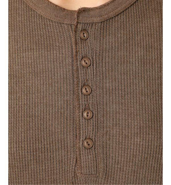 OUTDOOR PRODUCTS Usual Things「シアーワッフルロンTEE」|Tシャツ・カットソー|
