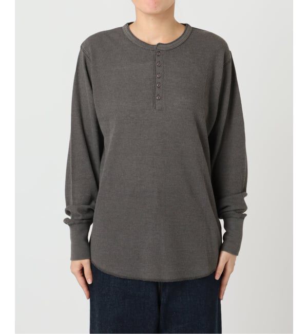 OUTDOOR PRODUCTS Usual Things「シアーワッフルロンTEE」|Tシャツ・カットソー|