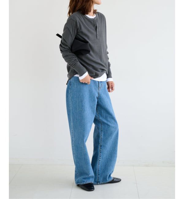 OUTDOOR PRODUCTS Usual Things「シアーワッフルロンTEE」|Tシャツ・カットソー|