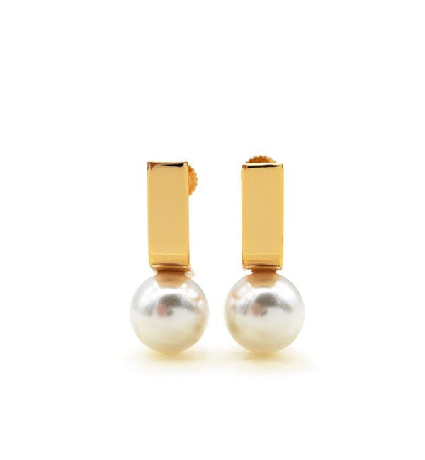TOMORROWLAND GOODS「【別注】januka パールコンビイヤリング」|イヤリング|